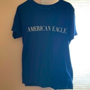 American Eagle Medium Shirt Dark Blue